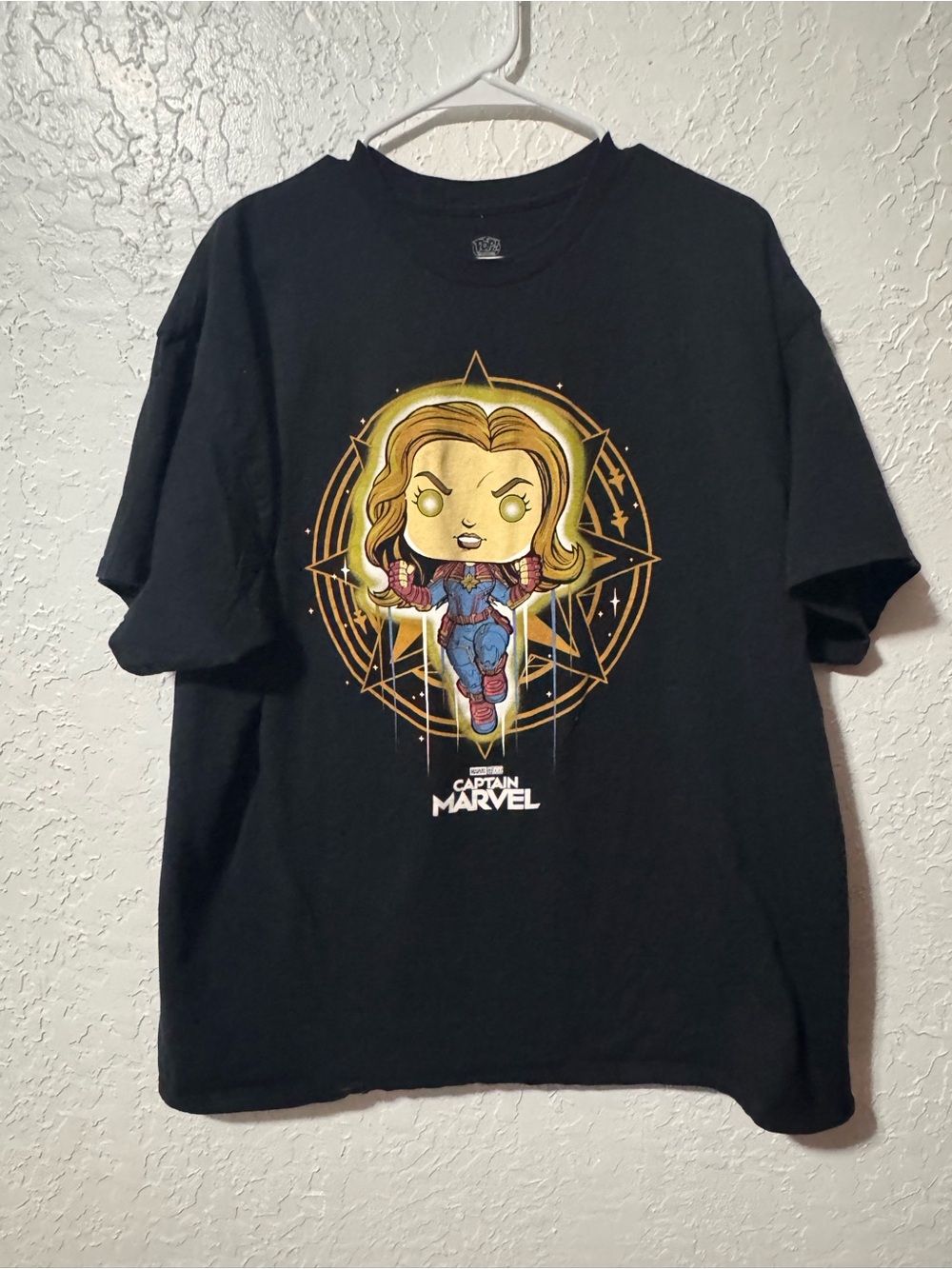 Captain Marvel Funko POP! Marvel Tee 
Size XXL
Unworn